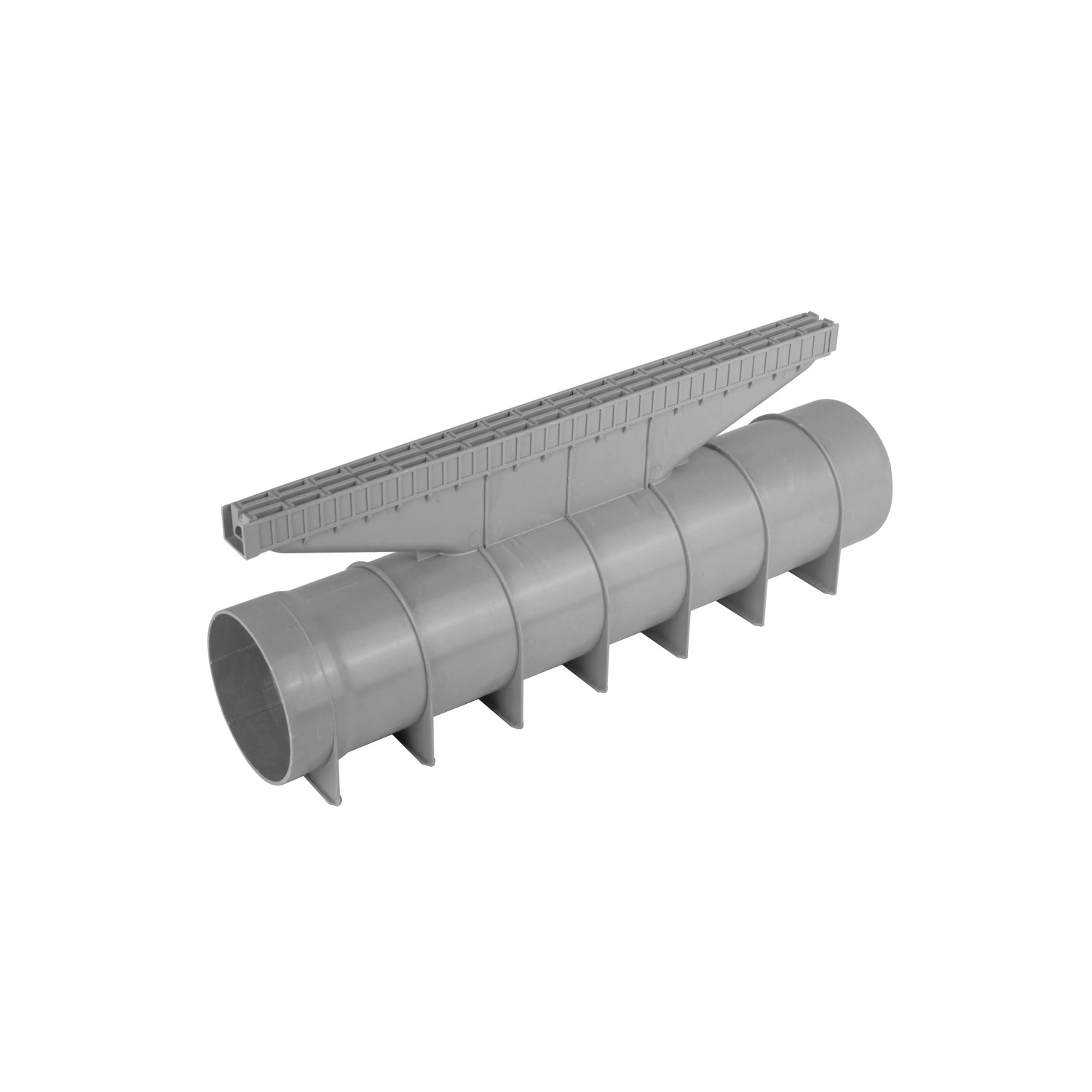 Scatola Di Scarico Per Grondaie DN 110 - Grigio, Facile Installazione Per Acque Piovane - Foto 3