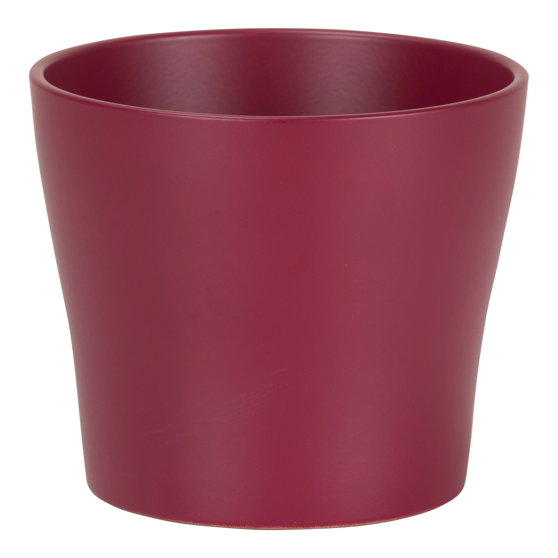 Portavaso da interno Scheurich 808 Ø 11 cm burgundy