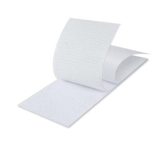 Foglio adesivo a strappo bianco 10 x 20 cm