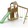 Gioco da giardino Boomer 3 con scivolo e altalene 432x303xh272 cm