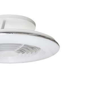 Planofiera LED 70W con ventilatore 30W Alisio Mini 16,5x52,5 cm bianco