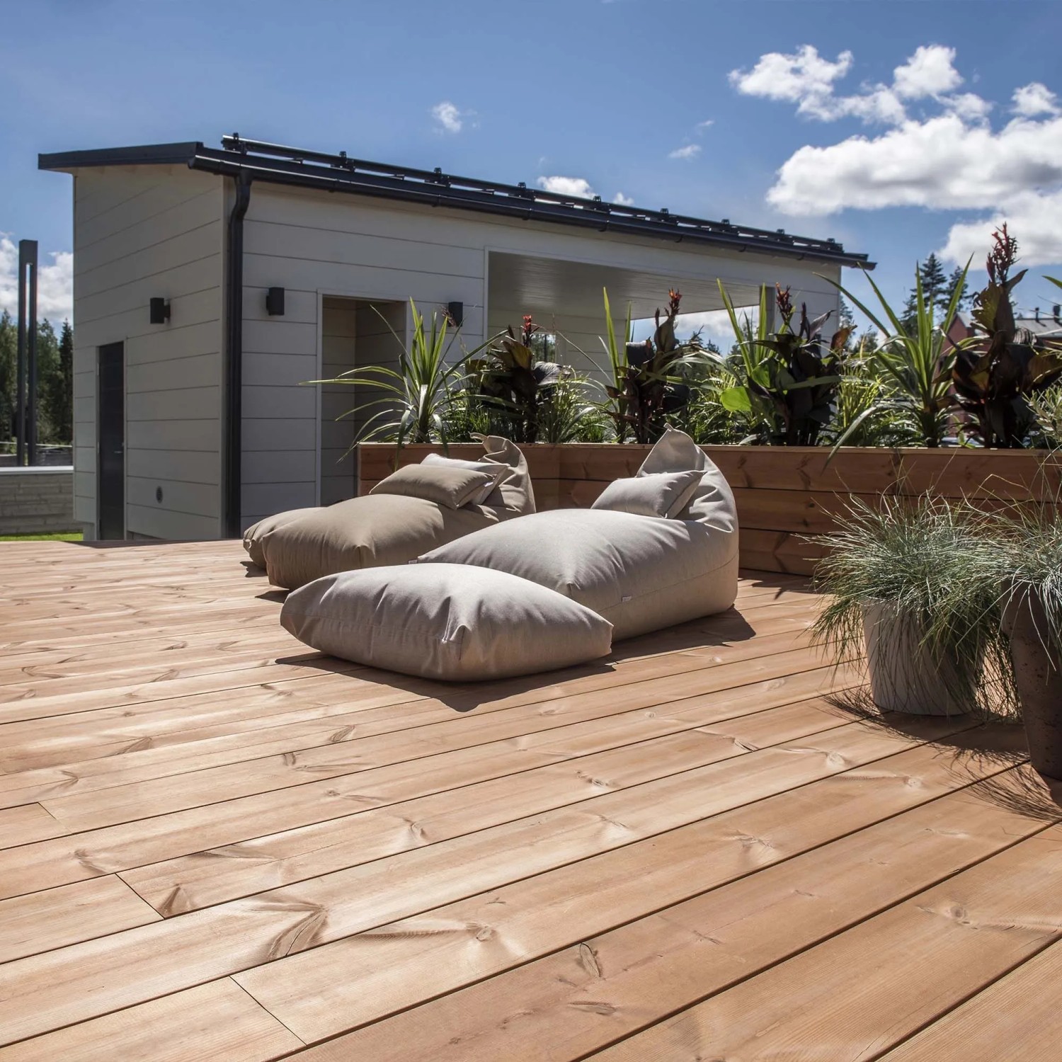 Piastrella da esterno doga a clic Thermowood natural 118x210 cm_6