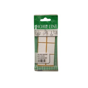 Confezione di feltrini bianchi 26x36 mm per mobili, Categoria: Feltrini e scivoli.