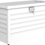 Box pacchi Biohort 100 bianca (101x46x61cm) per la conservazione sicura dei pacchi.