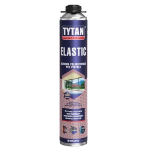 Bomboletta blu scuro di schiuma poliuretanica Tytan Elastic per pistola, categoria Schiume poliuretaniche.