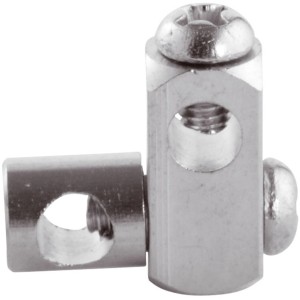 t.b.t. Maniglia di ricambio, metallo con viti.