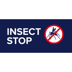 Immagine simbolo per finestra con telaio a clip tesa® Insect Stop, zanzariera antracite.