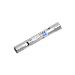 Chiave a tubo LUX 18/19 mm, acciaio cromato per viti incassate.