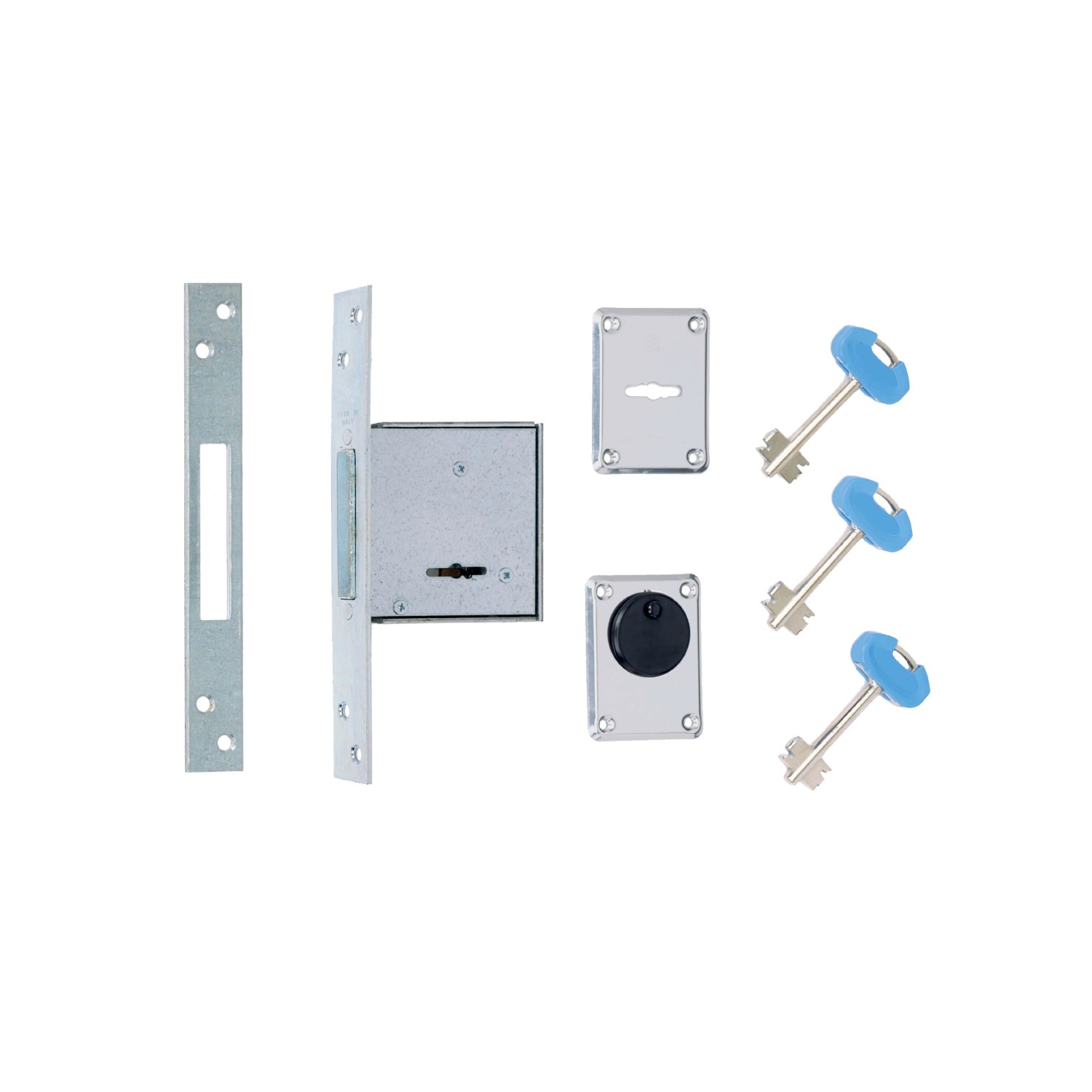 Serratura da infilare a doppia mappa con entrata 40 mm acquista da OBI