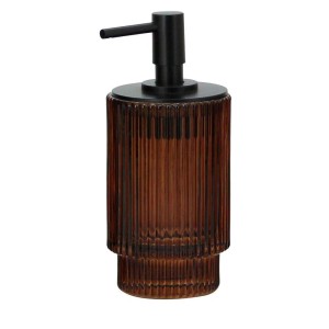 Dispenser sapone Deco in vetro ambra