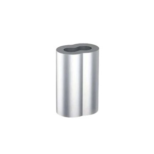 t.b.t. Altre catene, morsetto per fune metallica argentato.