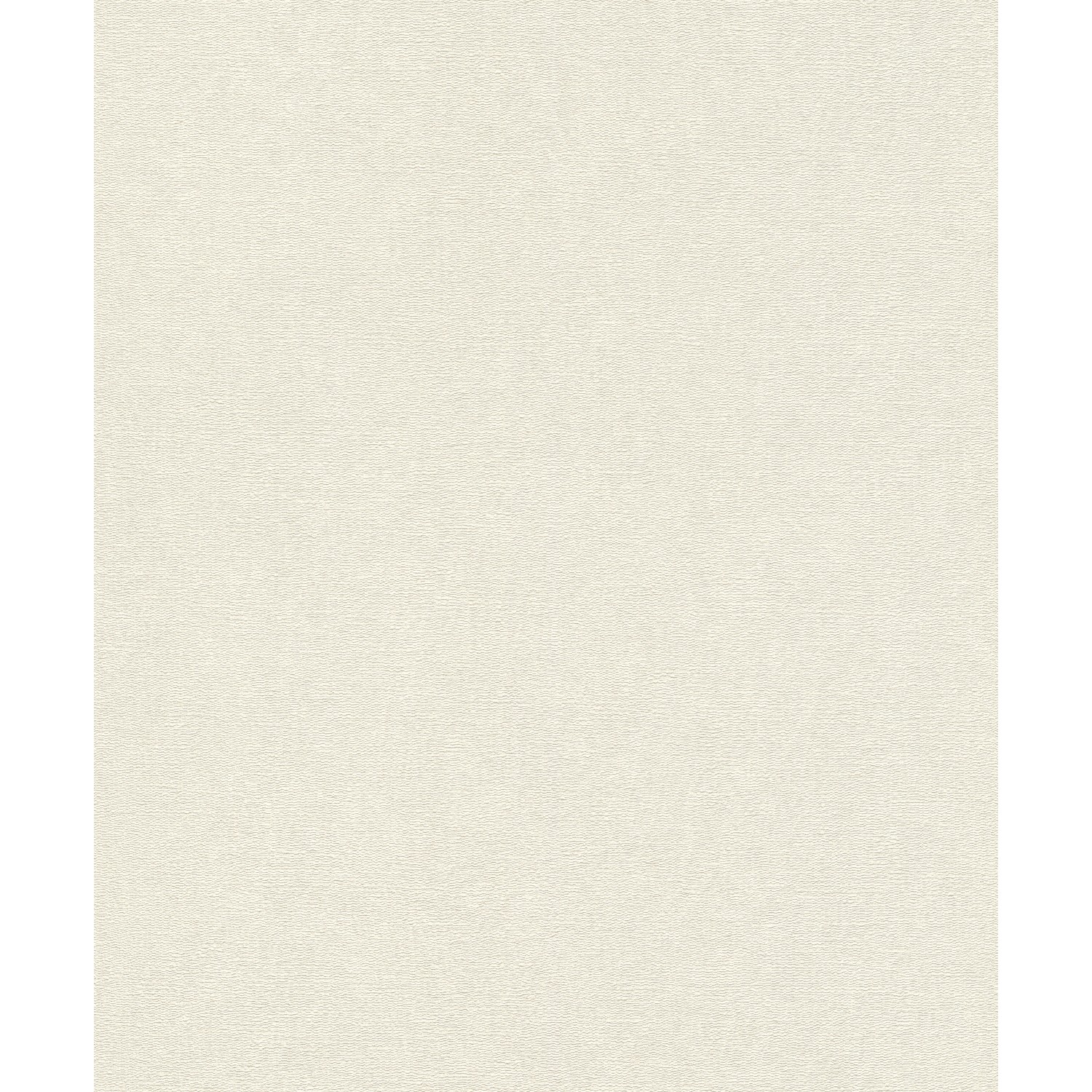 Carta da parati in tessuto non tessuto bianca con leggera struttura tessile di Rasch, adatta per ambienti domestici.