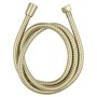 Tubo doccia Wenko EDS KTW 150 cm, oro opaco, in acciaio inox. Tubo flessibile per doccia.