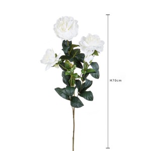 Fiore artificiale bianco decorativo (t.b.t.) come decorazione elegante per interni.