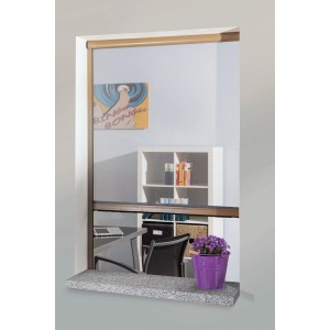 t.b.t. Zanzariera estensibile a rullo per finestre, flessibile e facile da installare.