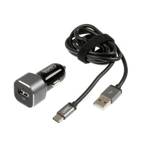 t.b.t. per interni auto con porta USB-A e USB-C.