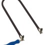 Archetto da traforo LUX Comfort, extra forte, con manico in legno blu per tagli precisi.