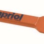 Leviga fughe Kapriol, manico arancione, lama grigia, utensile per piastrellisti.