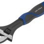 Chiave a rullino LUX Comfort 200 mm con ganascia regolabile e impugnatura ergonomica.