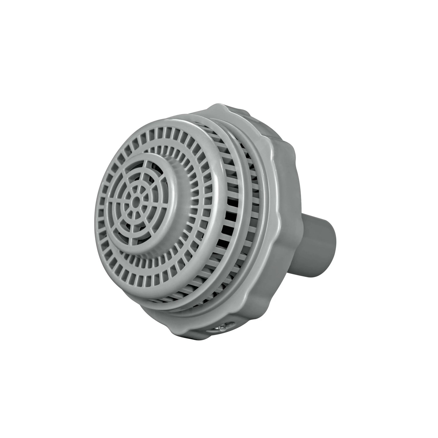 Ugello di ingresso/uscita piscina Bestway per pompa filtro a sabbia, grigio.