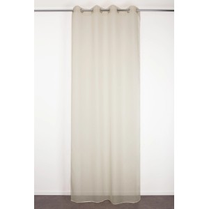 Tenda chiara e trasparente Tende in tessuto con sospensione a occhiello.