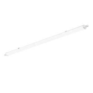 Plafoniera LED t.b.t. bianca per montaggio a soffitto.