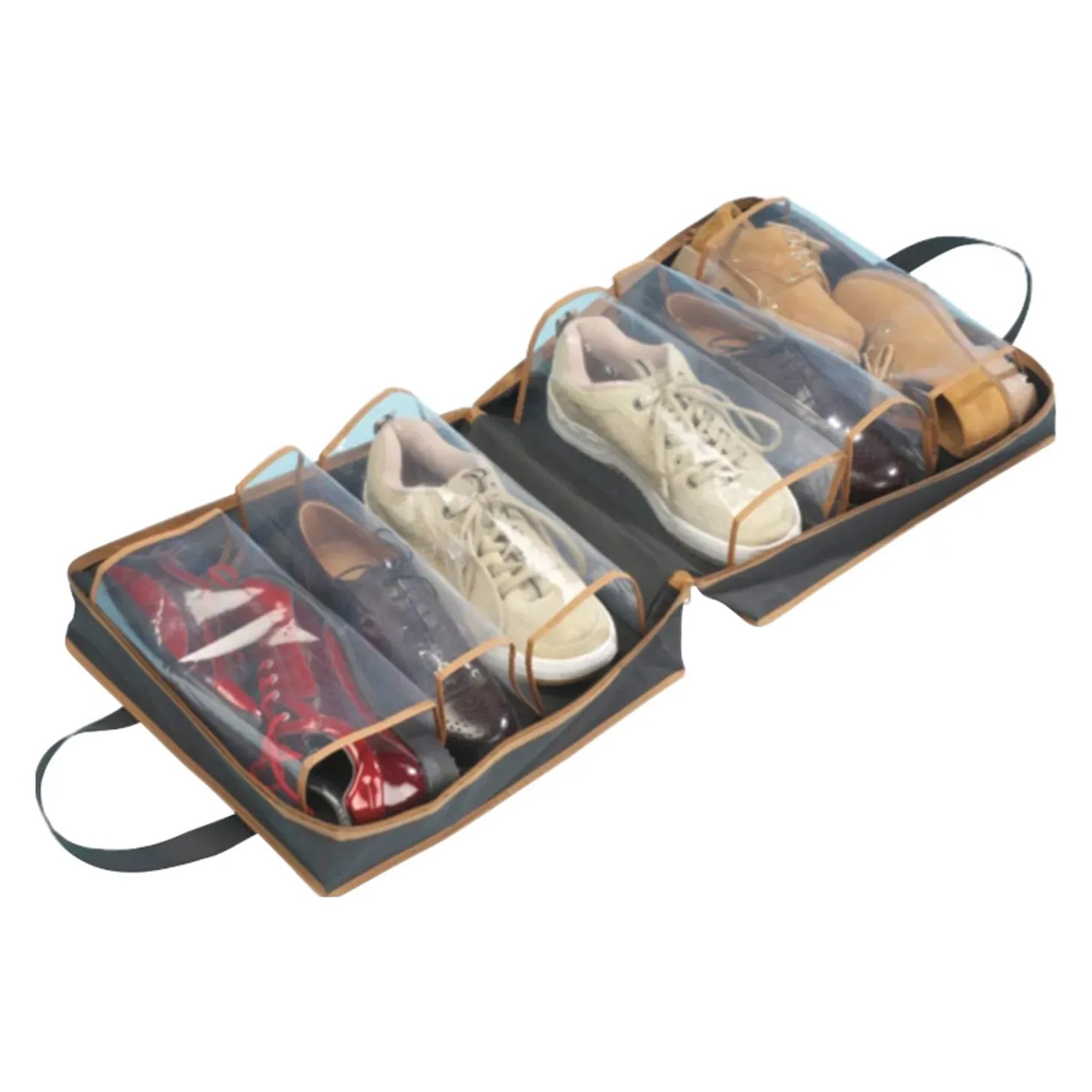 Porta scarpe da viaggio Wenko Travel 37,5x16,5x24,5 cm acquista da OBI