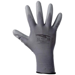 Guanto da lavoro grigio t.b.t. per protezione sul lavoro.