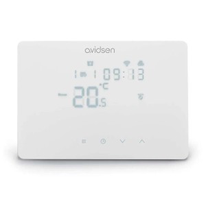 Termostato Smart WiFi HomeTemp W Avidsen bianco Google Home ed Alexa