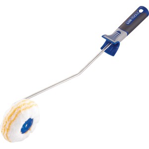Rullo angolare LUX 5 cm con rivestimento in poliammide per una pittura precisa di angoli e bordi.