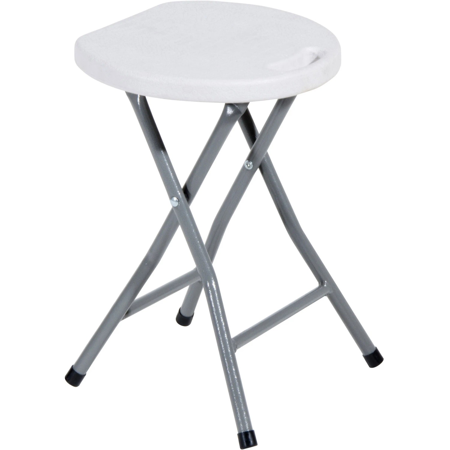 VESTIAMO CASA - Sgabello Pieghevole in Plastica - h22x28,5x21,5 cm – On Line Happy Casa Store
