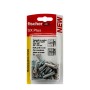 Fischer SX Plus tasselli 5x25 con viti, 20+20 pezzi, per materiali da costruzione pieni e forati.