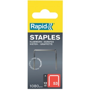 Graffe Rapid a filo fine INOX No. 53 da 12 mm