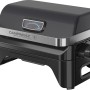Campingaz Barbecue elettrico Attitude 2 Go Electric, grill da tavolo compatto con termometro nel coperchio.