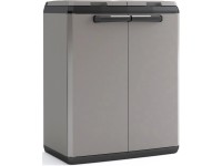 Pattumiera Differenziata Tontarelli Patty 2 - 13+8 Litri, Colore Grigio Per Cucina - Foto 3