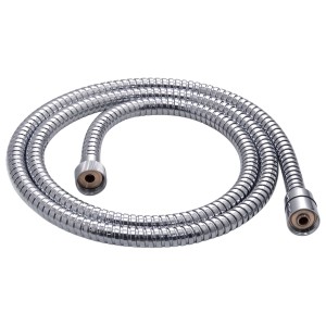 Tubo doccia flessibile in metallo, accessorio per doccia.