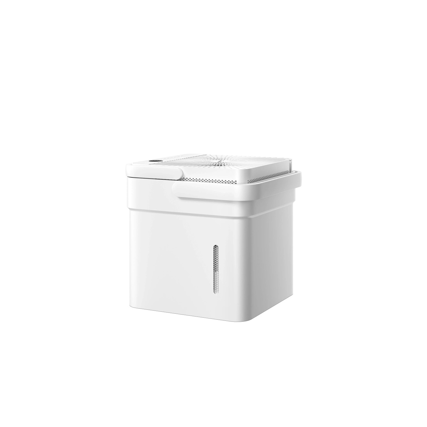 Deumidificatore bianco t.b.t. per un clima interno migliore.