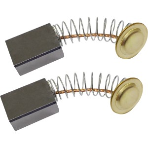 Spazzole di ricambio in carbone per avvitatore a impulsi CMI 900 W, set di 2 in grafite con molla.