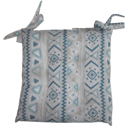 Coprisedia Relax colore turchese 40 x 40 cm