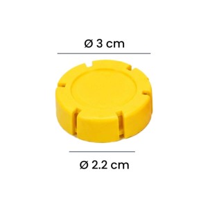 Tappi guarnizione plastica set 6 pezzi
