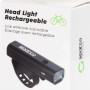Luce bici ricaricabile Sparco per maggiore sicurezza stradale.