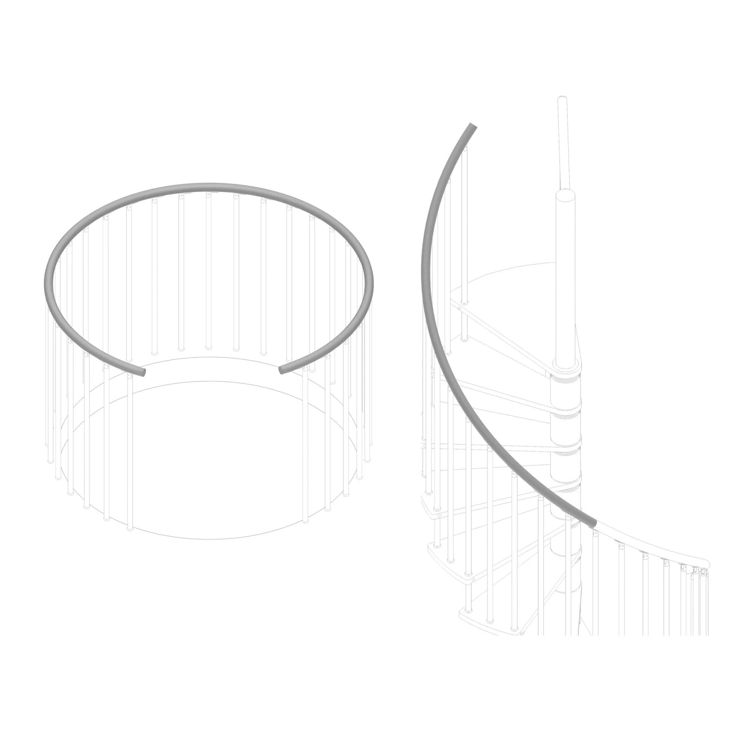 Fune PP 8mm Corda Polipropilene PP 8 Mm - 100 M Grigio Argento Intrecciata Corda Fai Da Te Giardinaggio