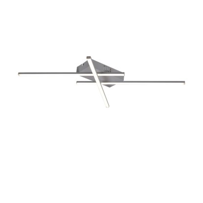 Plafoniera LED Ilary 1800 lm bianco neutro 62x49x8 cm bianco