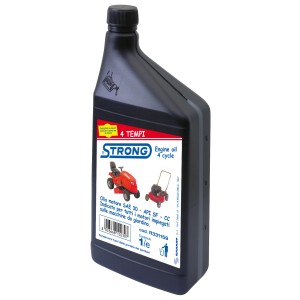 Olio motore per tosaerba, motori a 4 tempi. Accessorio per tosaerba.