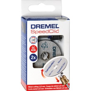 Dremel EZ SpeedClic Starter Set SC406, set da 3 pezzi, per miniutensili.