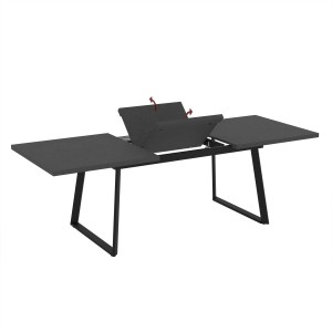 Tavolo allungabile da pranzo Lavinya ossido 170x90x75 cm