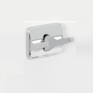 Appendiabiti a muro t.b.t. cromato, accessorio per bagno e WC.