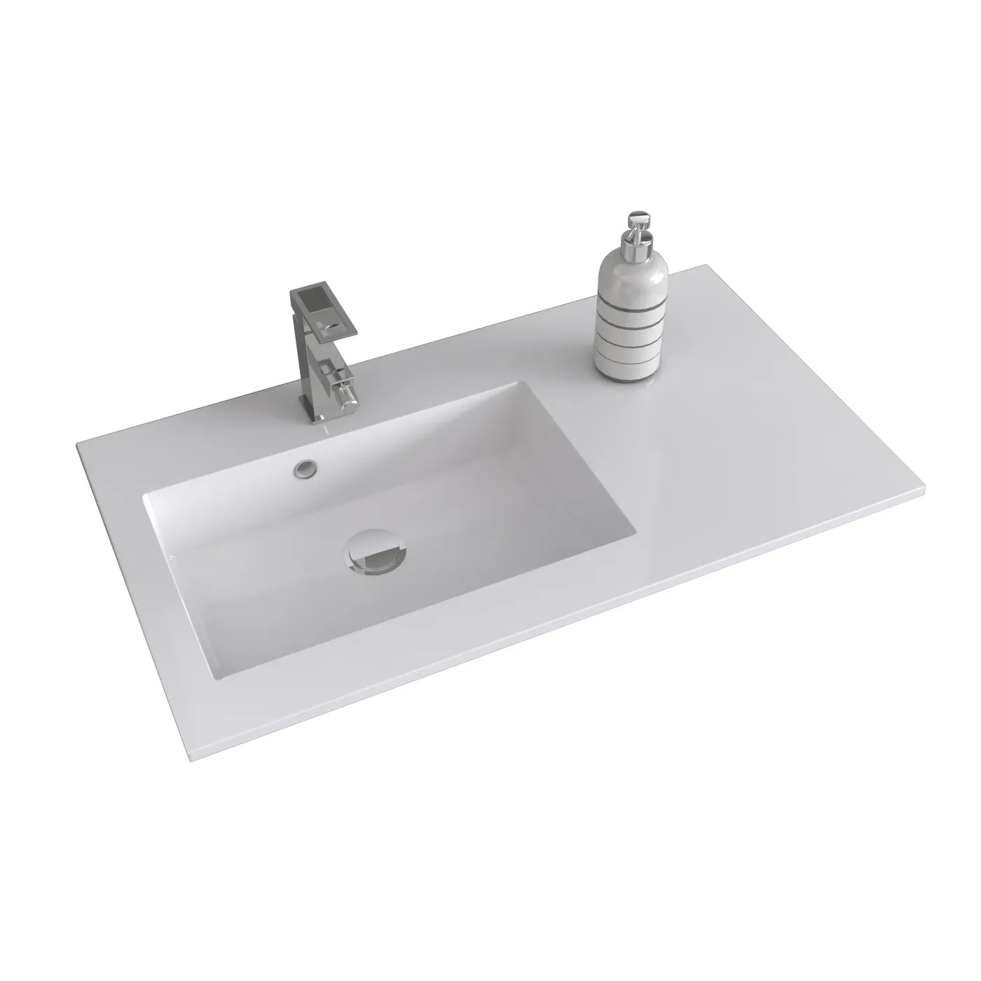 Gruppo Lavabo 4 Pezzi Lavabo Lisalo M | Leroy Merlin - Foto 8