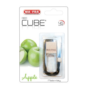 Deo Cube MA-FRA t.b.t. profumo auto, fragranza mela.
