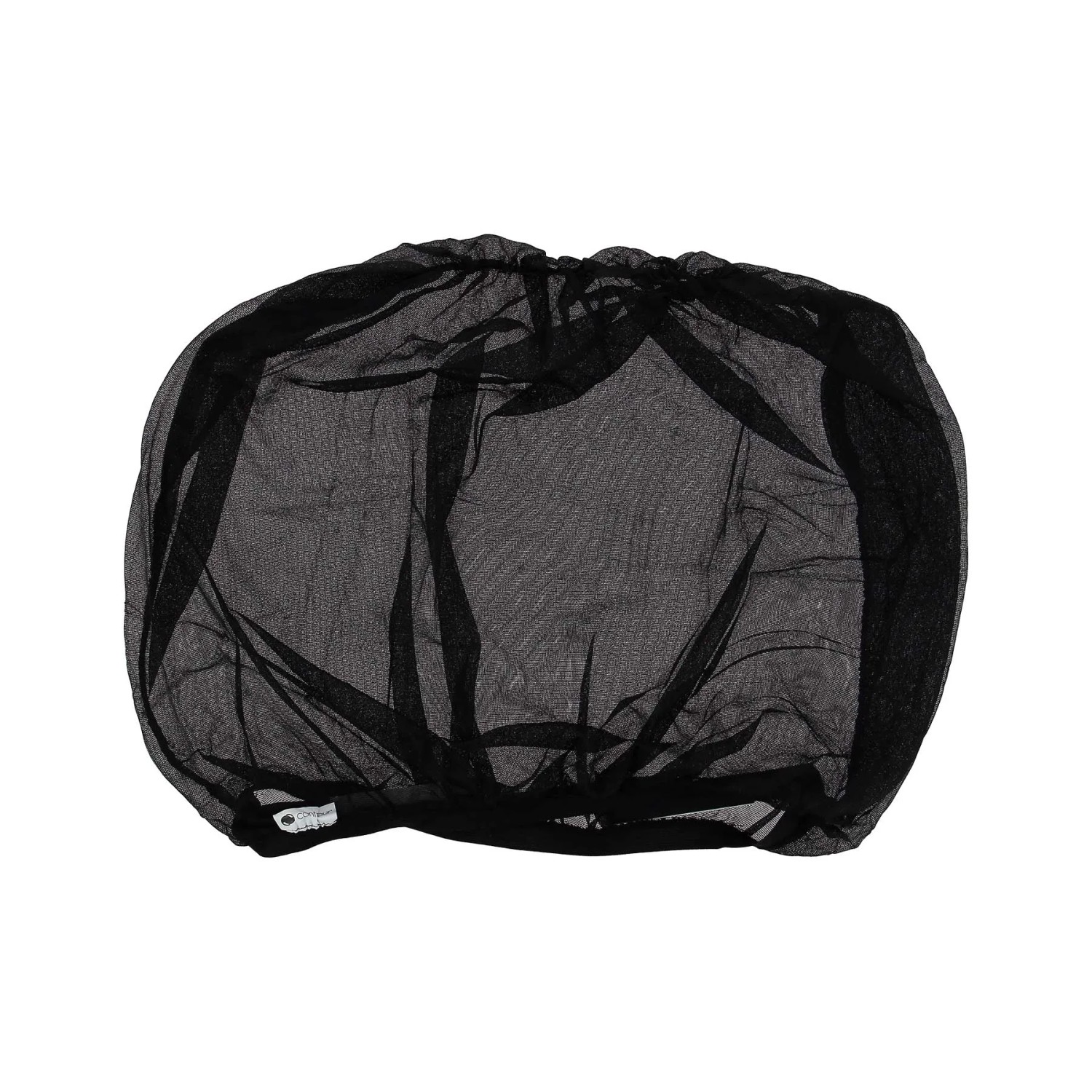 Rete elastica nera per sedili auto, accessorio interno auto.